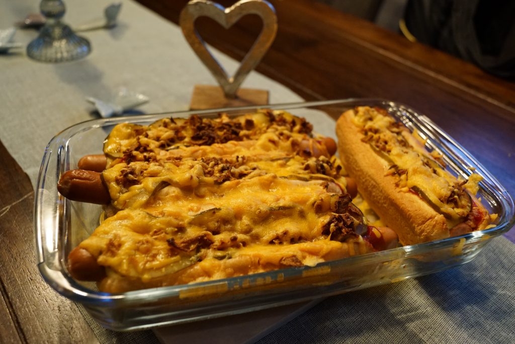 Hotdog-Auflauf