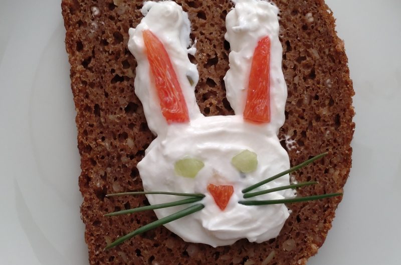 Frischkäsebrotfiguren