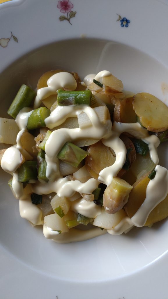 Spargel-Kartoffel-Pfanne